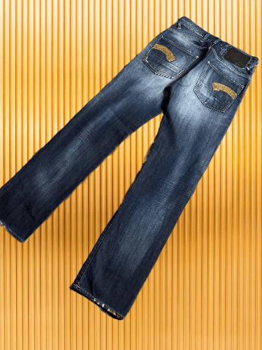 G-Star × Vintage Vintage Jeans Wide Baggy Flared Japanese Faded Rare Size US 29 - 1 Thumbnail