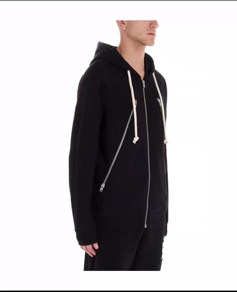 Maison Margiela Maison Margiela Black zipper hooded casual cotton jacket 25 Size US M / EU 48-50 / 2 - 2 Thumbnail