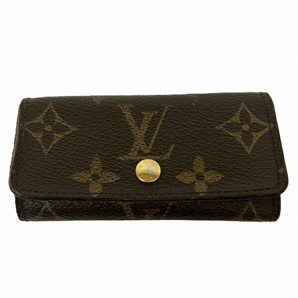 Louis Vuitton Louis Vuitton Louis Vuitton Multicles 4 Monogram Key Case Canvas Key case M62631 Size ONE SIZE - 1 Thumbnail