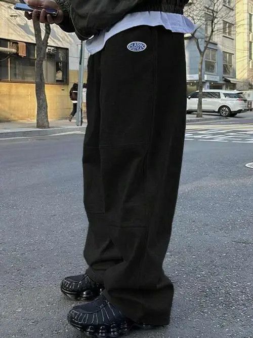 Designer × Japanese Brand Baggy streetwear drill Loose Sweatpants Size US 32 / EU 48 - 4 Thumbnail