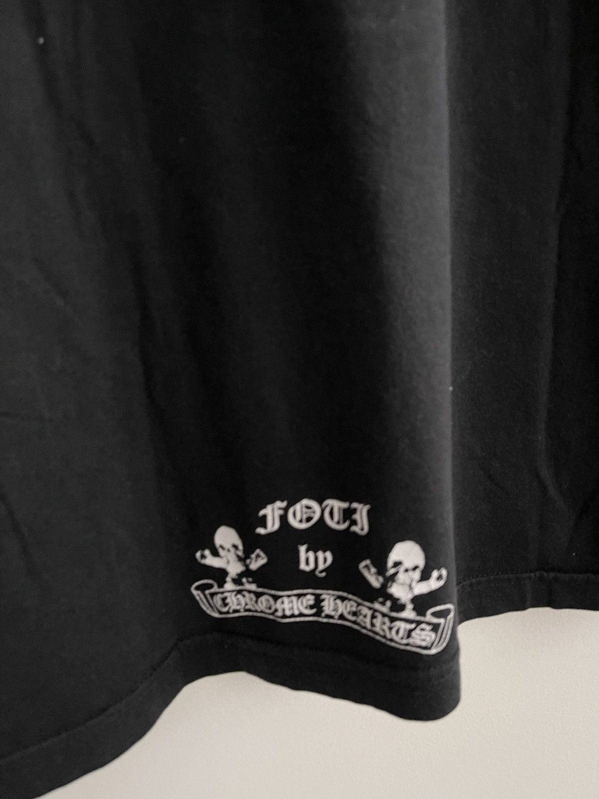 Chrome Hearts STEAL! 2010s Chrome Hearts Foti Skill Side T Bar Tee Size US L / EU 52-54 / 3 - 5 Thumbnail