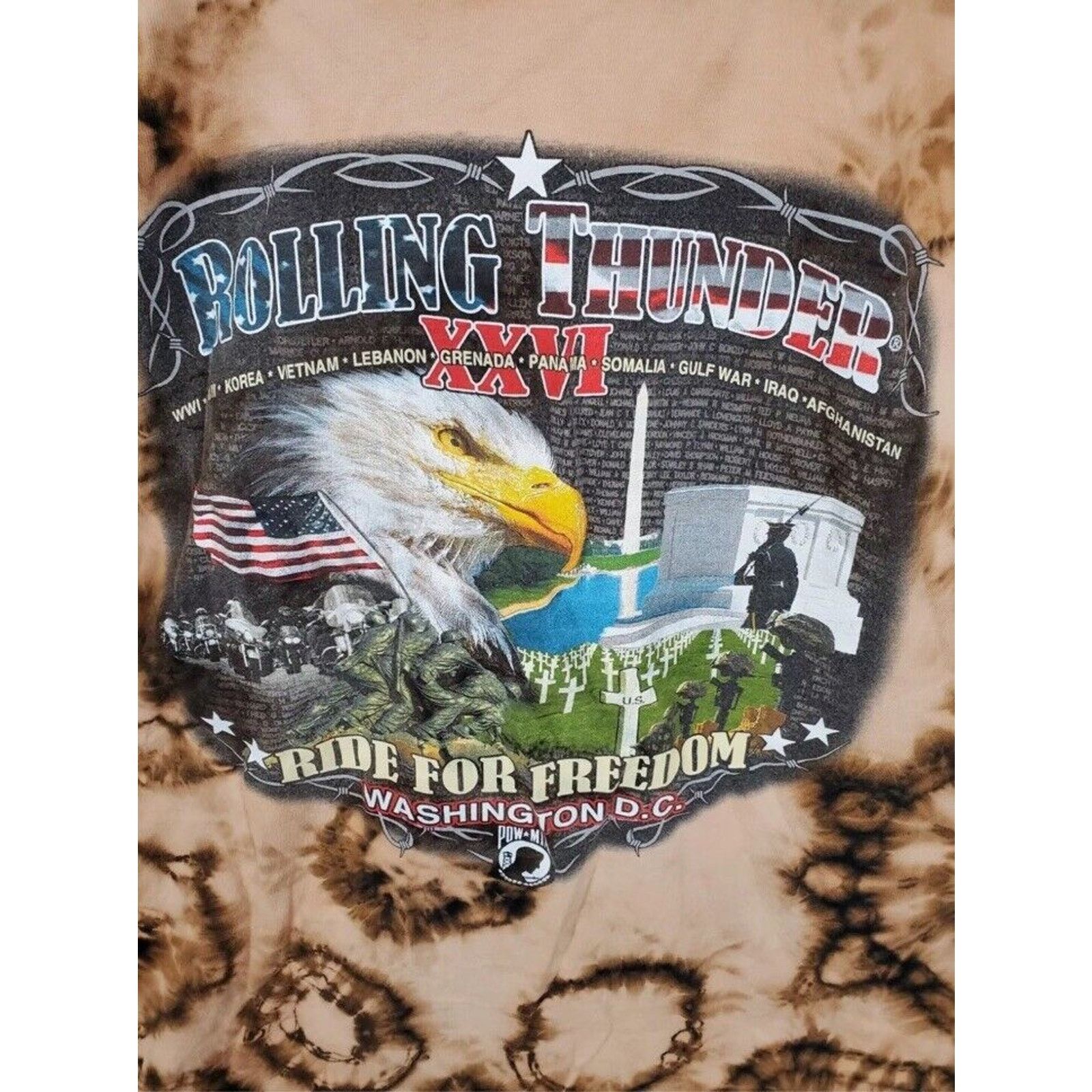 Harley Davidson Vintage Harley Davidson Shirt Men's L Rolling Biker Tye dye Size US L / EU 52-54 / 3 - 4 Thumbnail