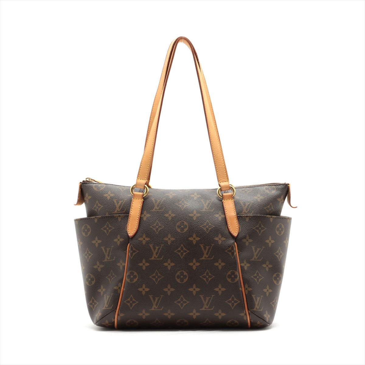 image of Louis Vuitton Monogram Totally Pm Tote Bag Brown, Women's