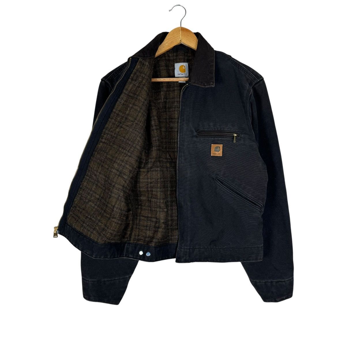Carhartt ☀️CARHARTT DETROIT WORKWEAR BUTTON JACKET Size US S / EU 44-46 / 1 - 11 Thumbnail
