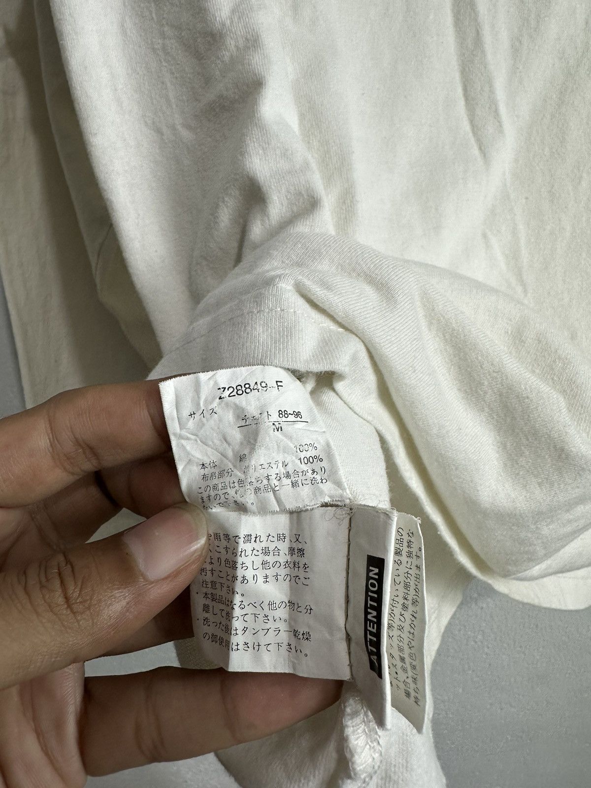 20471120 TRADITIONAL JAPANESE LONG SLEEVE TEE SUKAJAN STYLE Size US M / EU 48-50 / 2 - 10 Thumbnail