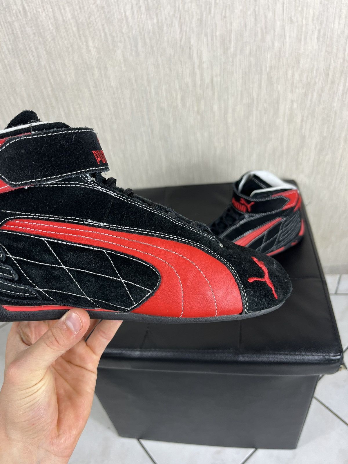 Puma × Vintage Vintage Puma y2k speed cat high racing ferrari sneaker shoes Size US 7.5 / EU 40-41 - 6 Thumbnail