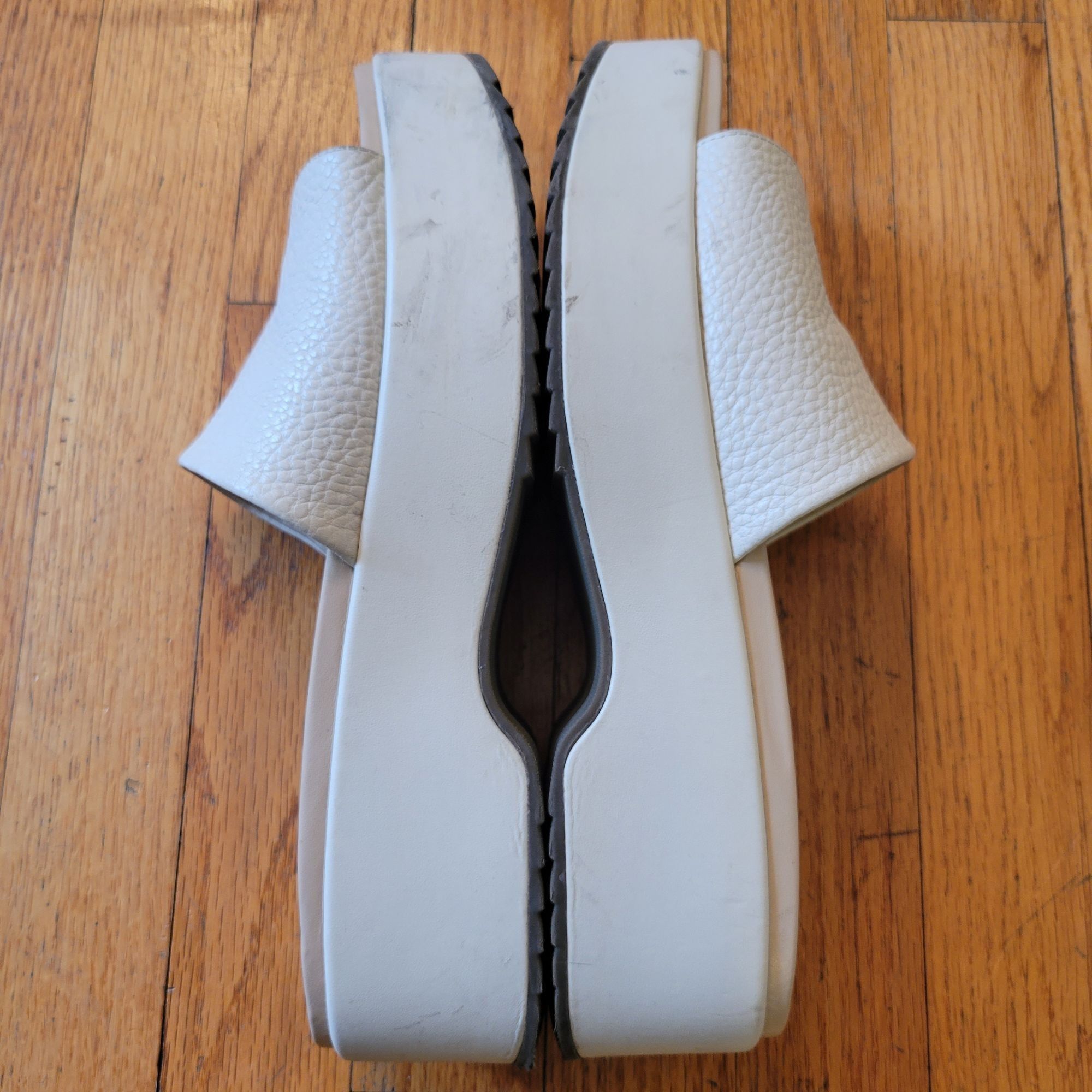 Vionic Vionic Trista Platform Sandals 11 EU 42 Beige Textured Leath Size US 11 / IT 41 - 5 Thumbnail