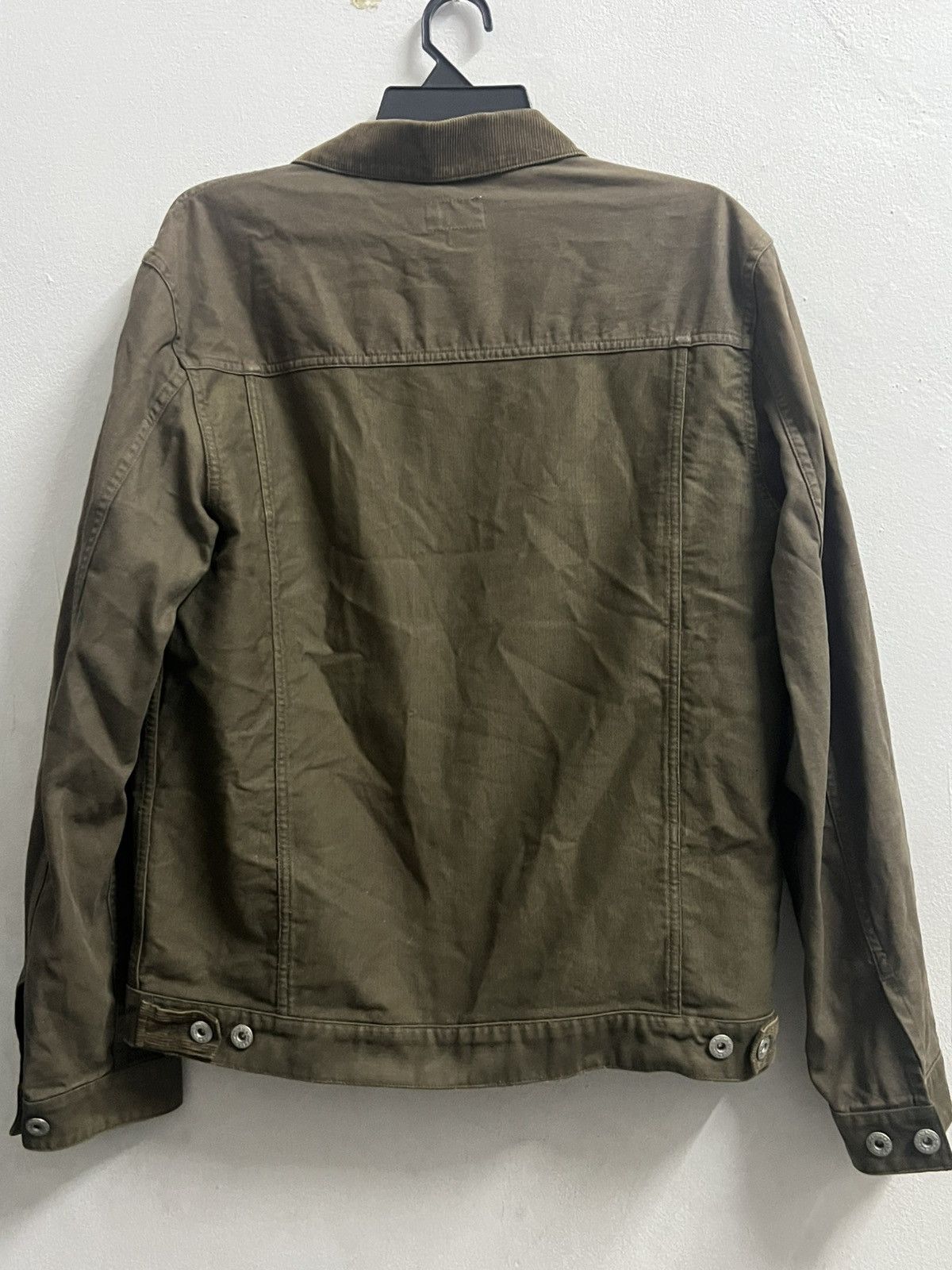 COVERNAT × Vintage Vintage Covernat trucker jacket collar cuduroy army green Size US L / EU 52-54 / 3 - 4 Thumbnail