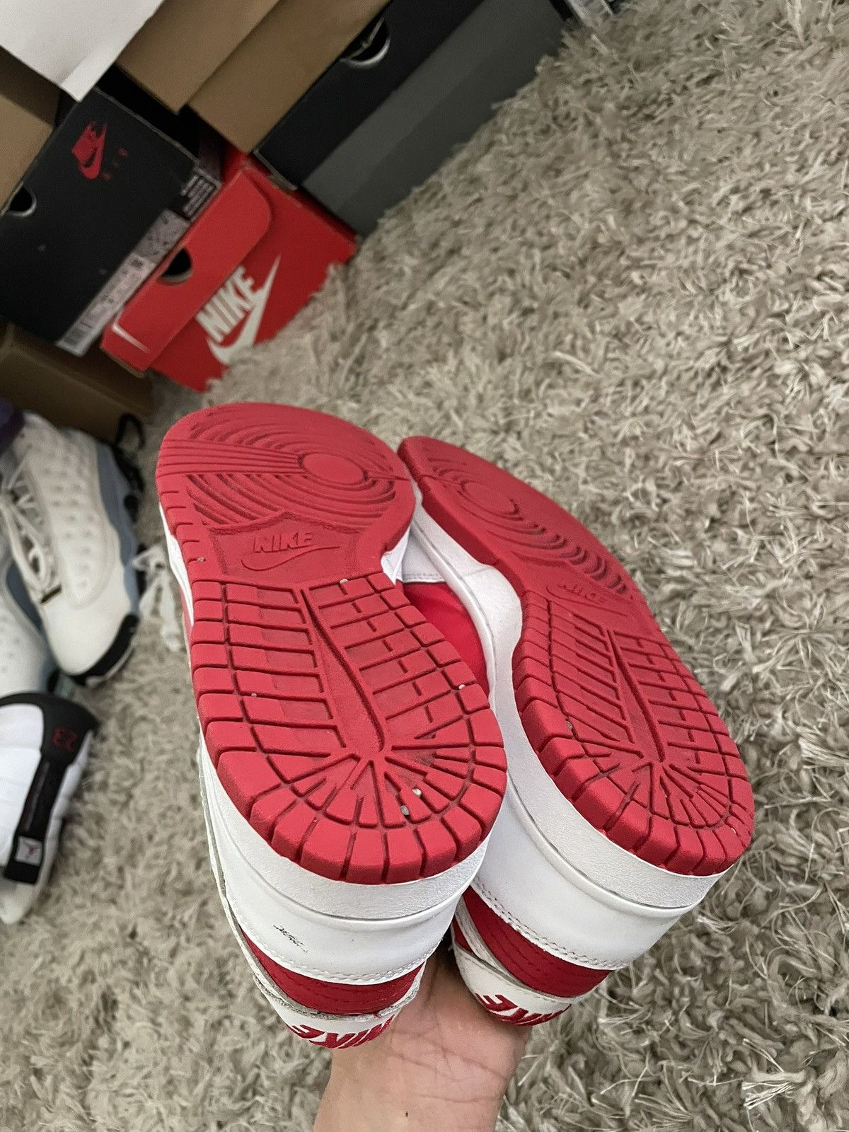 Nike Nike Dunk Low Championship Red Size US 7 / EU 40 - 11 Thumbnail
