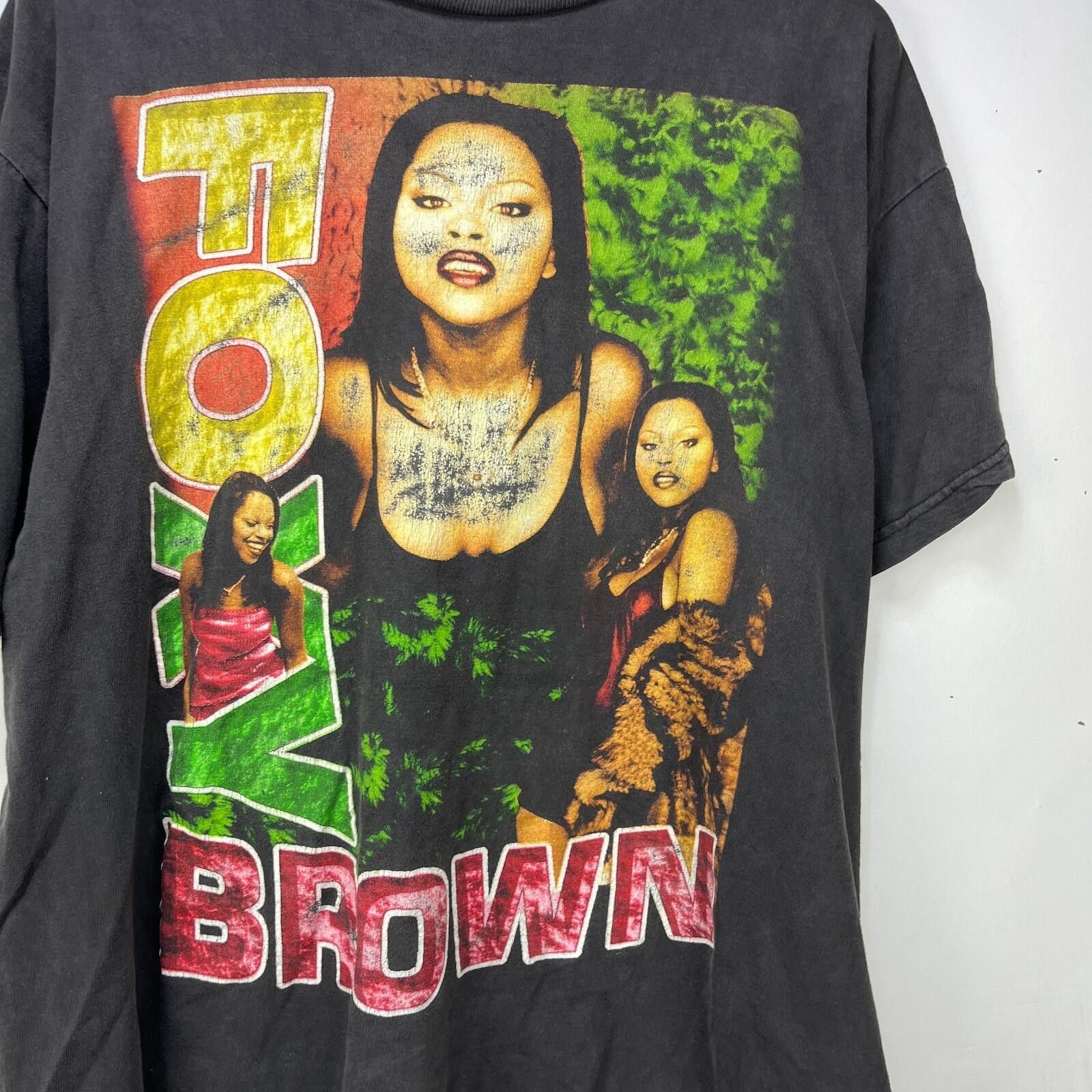 Vintage Vintage 90s Foxy Brown T Shirt Rap Tee Boot AZ Nas XL Firm Size US XL / EU 56 / 4 - 2 Thumbnail