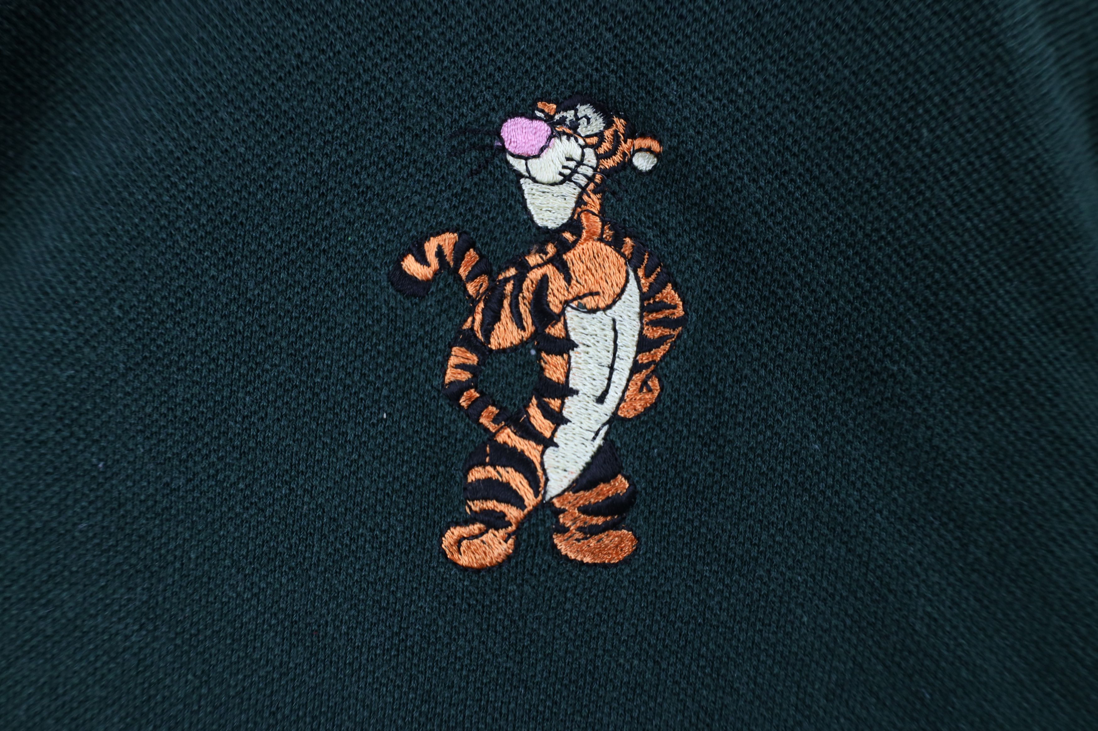 Vintage Vintage 90s Disney Winnie the Pooh Tigger the Tiger Shirt Size US XL / EU 56 / 4 - 4 Thumbnail
