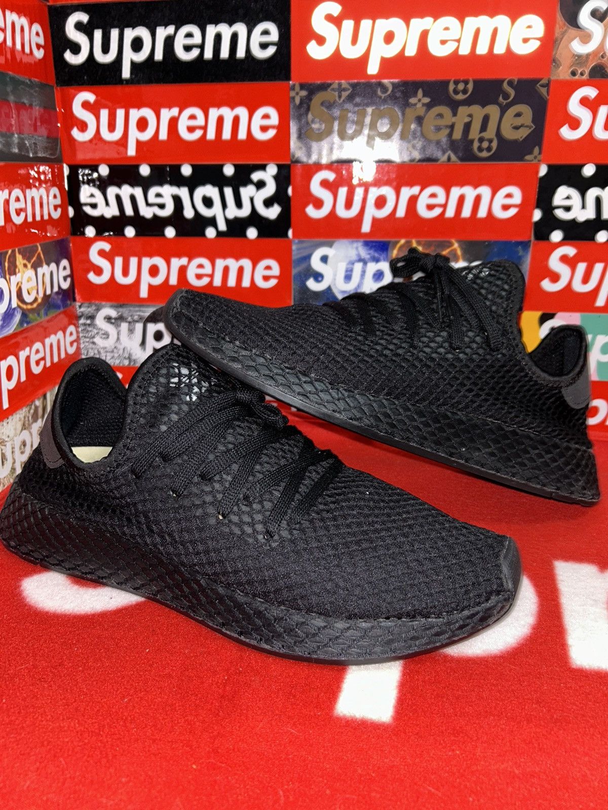 Adidas adidas Deerupt Core Black B41768 size 13 Size US 13 / EU 46 - 1 Thumbnail