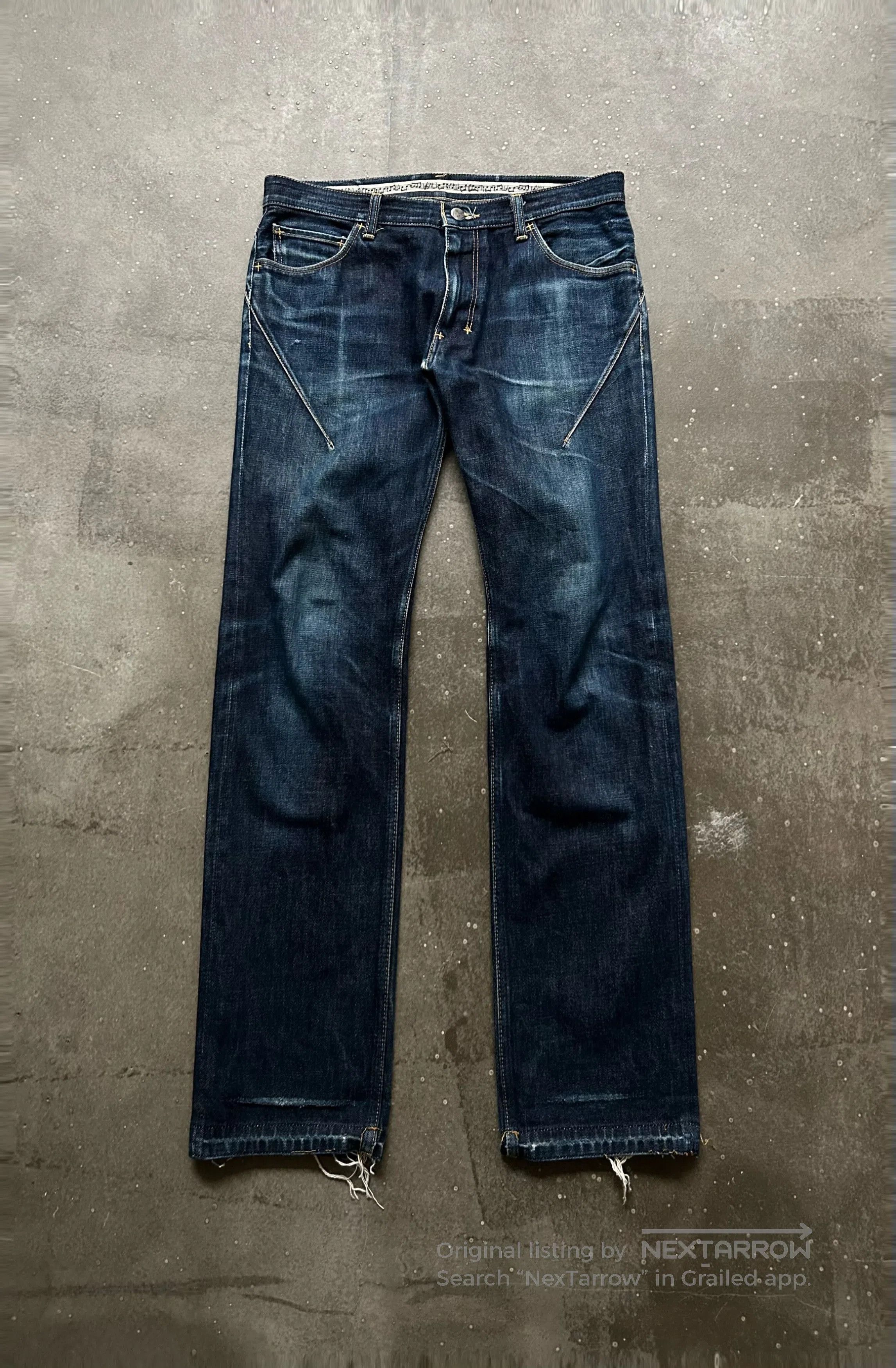 Number (N)ine NUMBER NINE STRAIGHT DENIM JEANS | Grailed