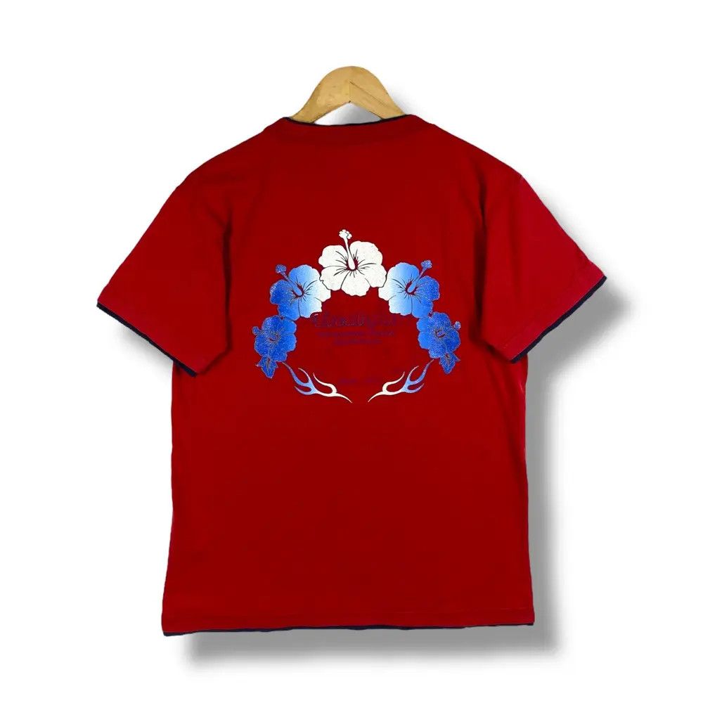 Vintage Vintage DIG DEEP SURF Double Layer Hibiscus Graphic Surf Tee Size US M / EU 48-50 / 2 - 1 Thumbnail