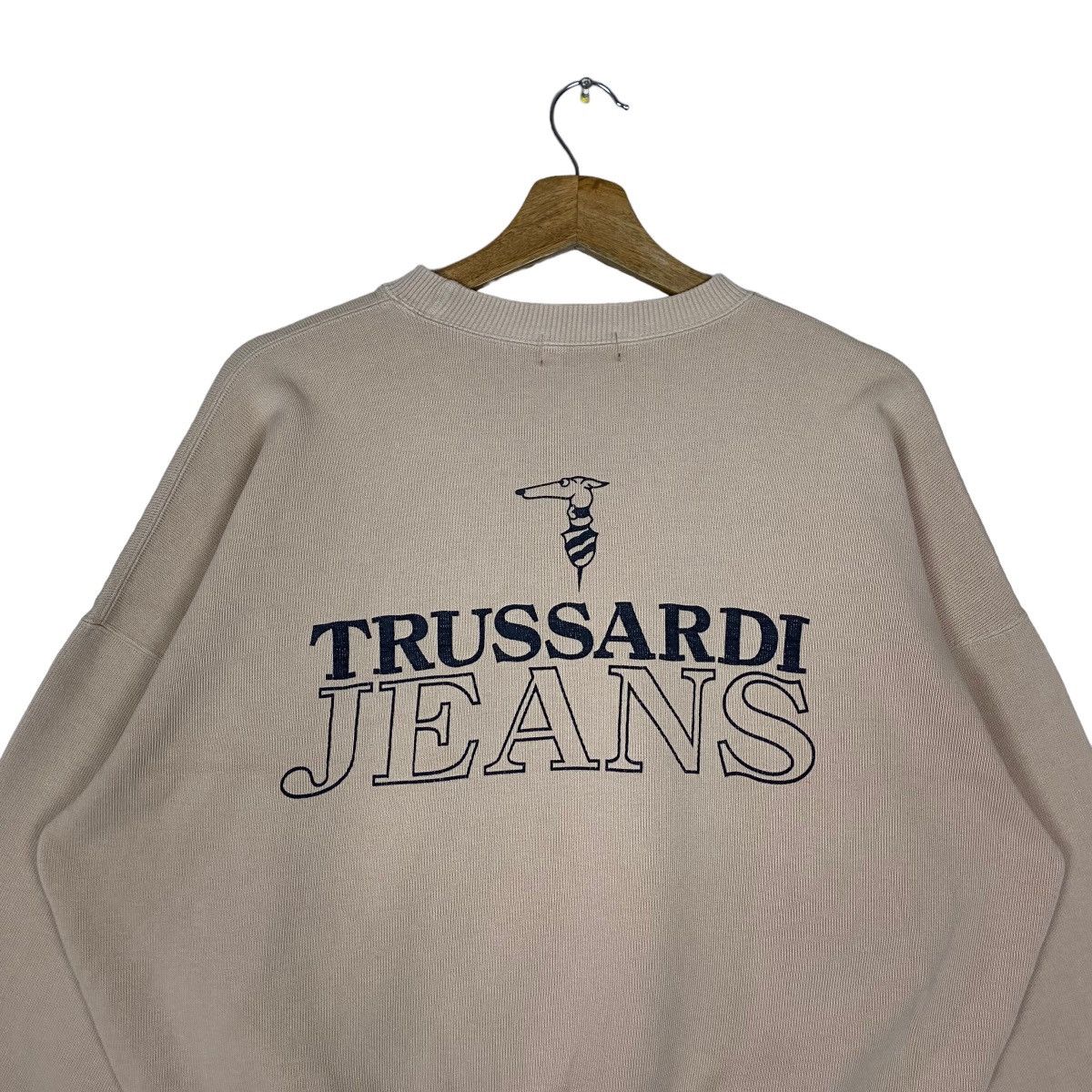Trussardi Vintage Trussardi Spell Out Pullover Jumper Womenswear Size M / US 6-8 / IT 42-44 - 4 Thumbnail