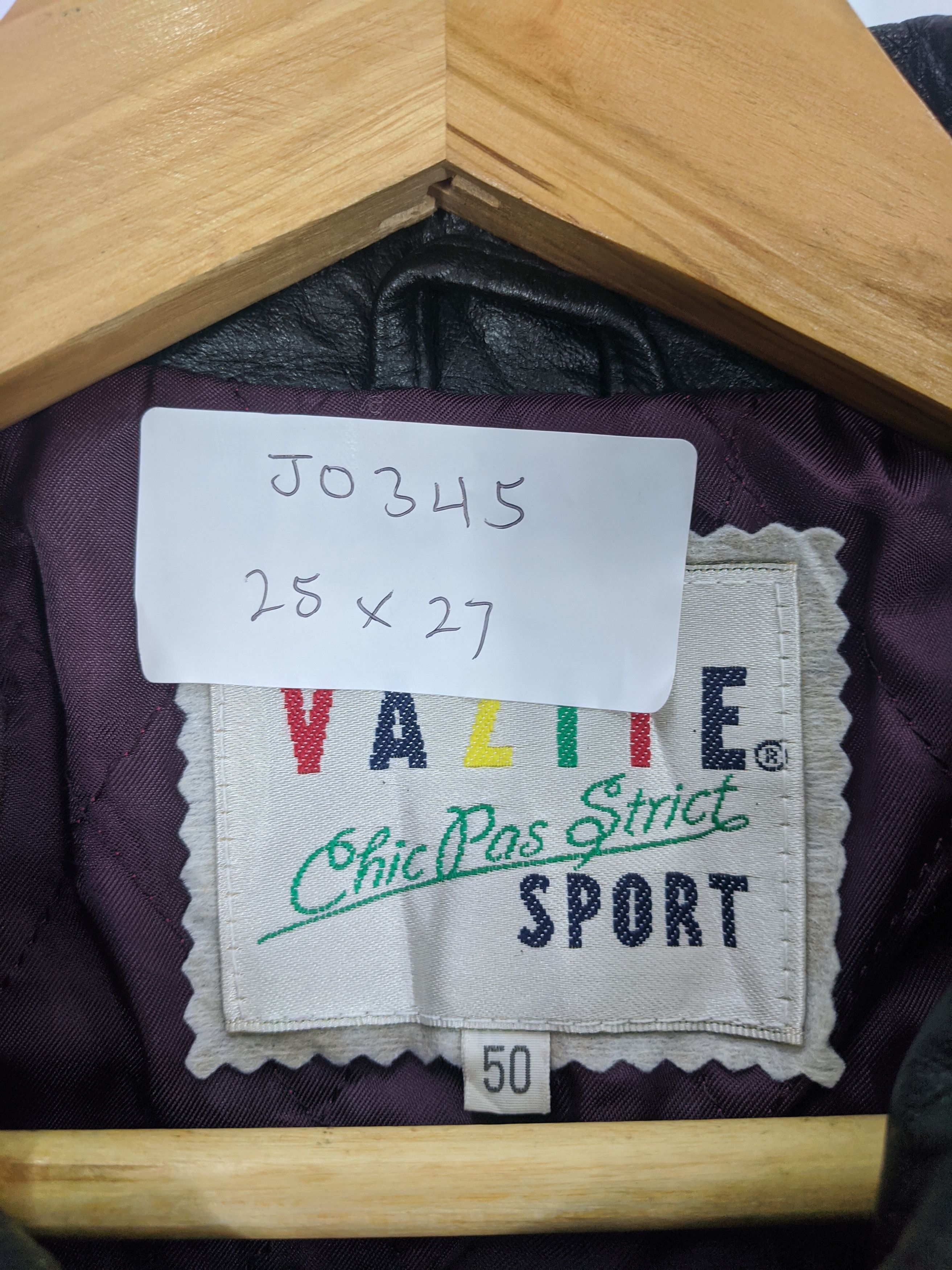 Genuine Leather × Japanese Brand × Vintage Vintage 90s Varsity Jacket Full Leather Jacket J0345 Size US M / EU 48-50 / 2 - 14 Thumbnail