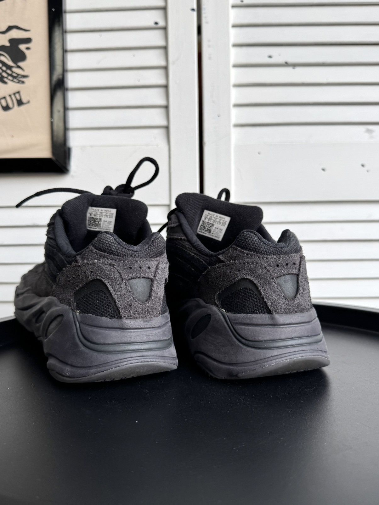 Adidas × Kanye West Adidas Yeezy Boost 700 V2 Vanta Black Mens Shoes US9 FU6684 Size US 9 / EU 42 - 13 Thumbnail