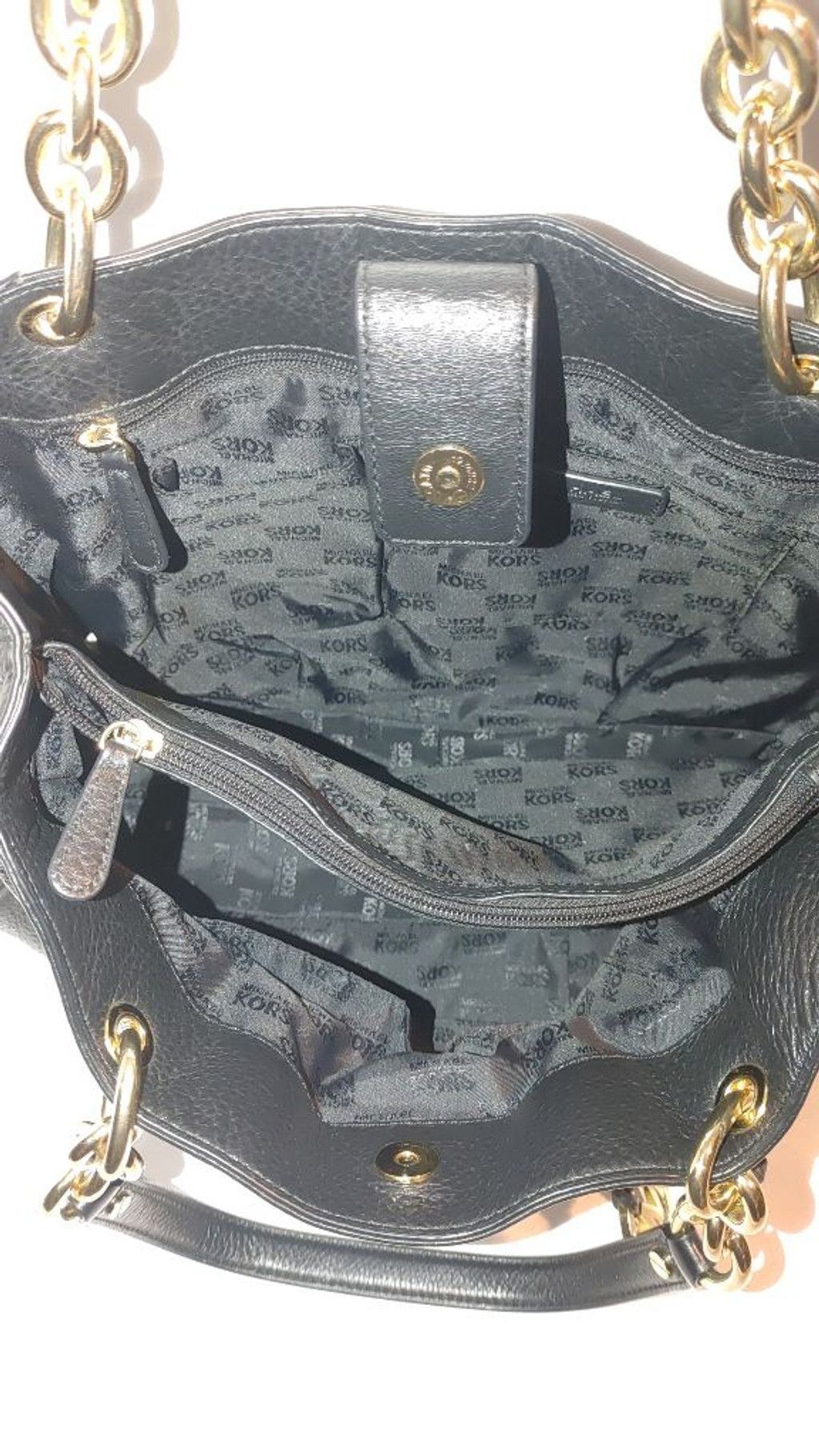Michael Kors Michael Kors Fulton Pebbled Leather Bag Size ONE SIZE - 6 Thumbnail