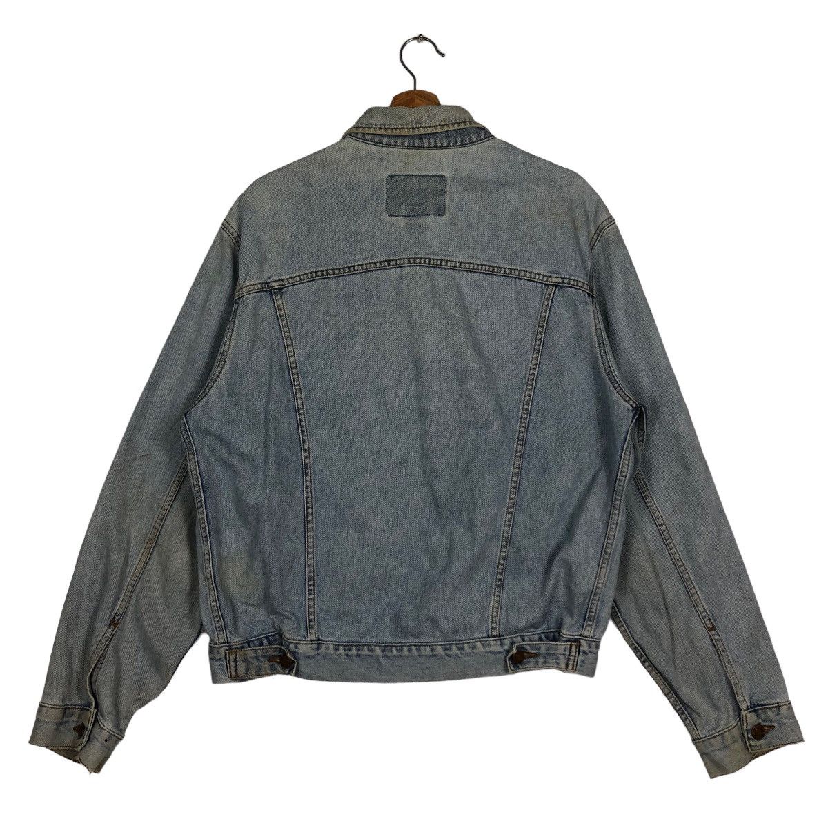 Japanese Brand 🔥90’s Trucker Denim Jacket Biker Gap Blue Jeans Japan Size US M / EU 48-50 / 2 - 8 Thumbnail