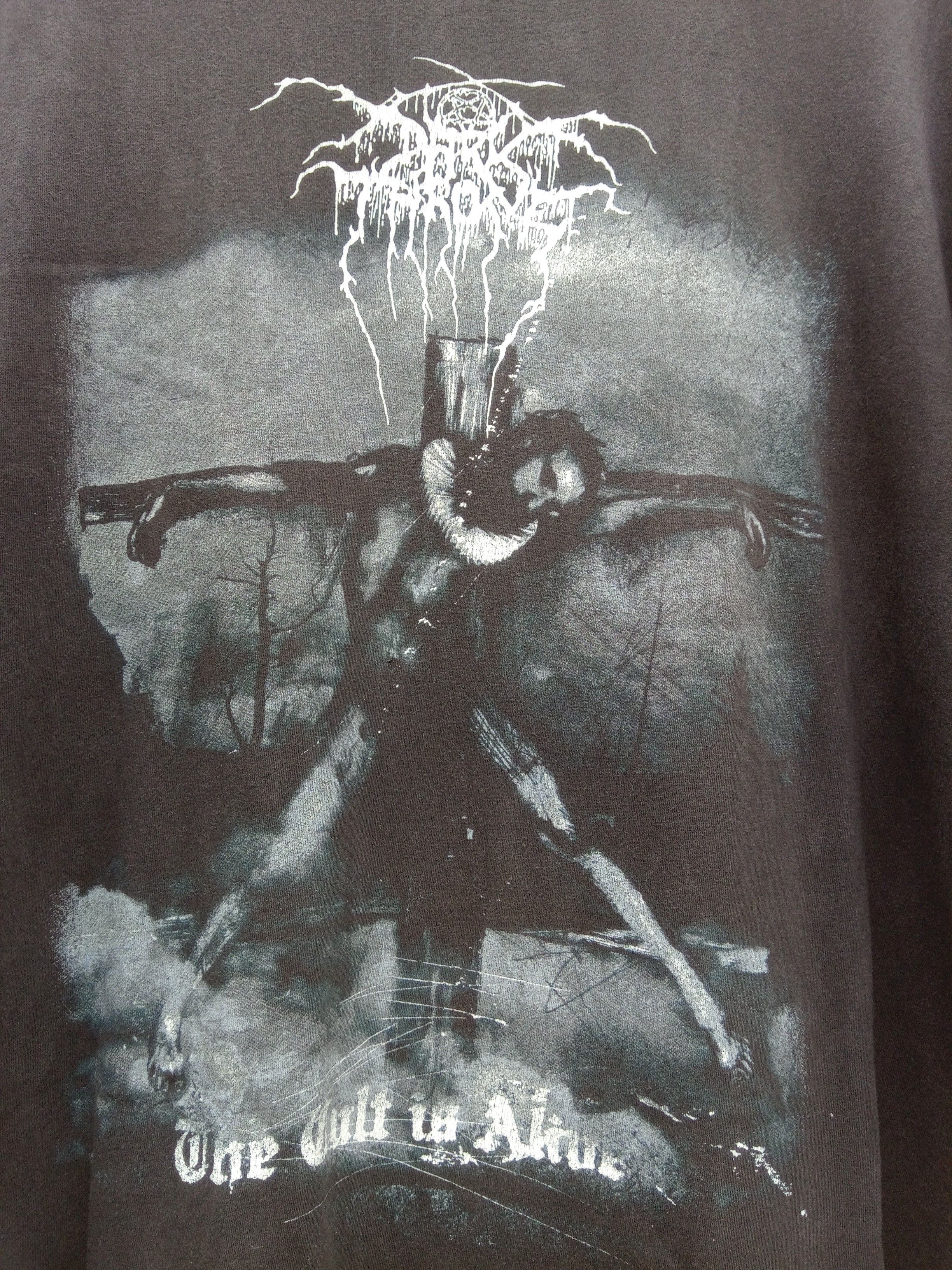 Band Tees Vintage OG DARK THRONE the cult is alive Size US M / EU 48-50 / 2 - 2 Thumbnail