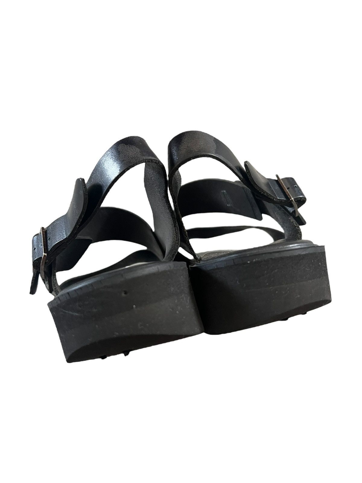 foot the coacher Foot The Coacher Anarcho Belt Leather Sandals Size US 9 / EU 42 - 13 Thumbnail