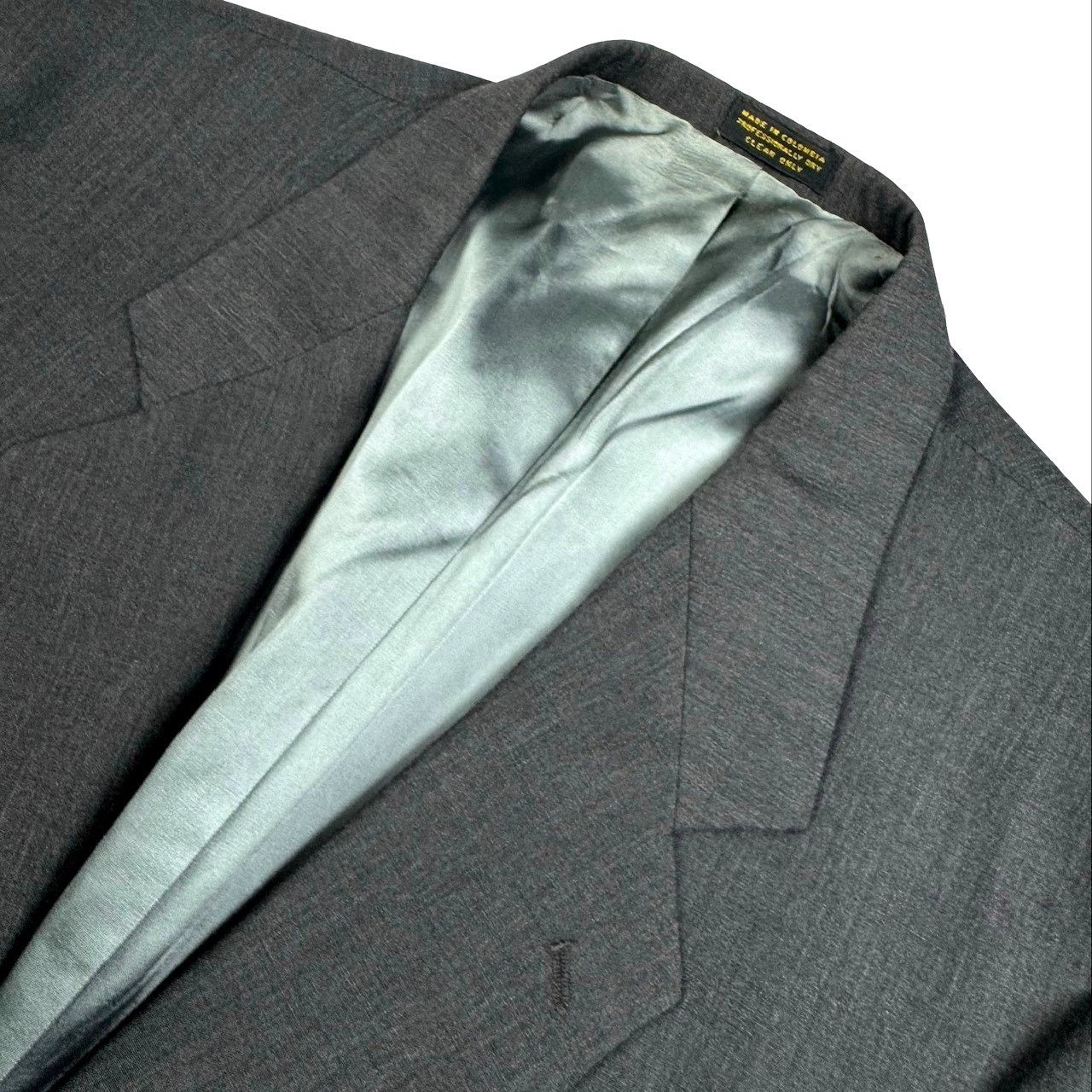 Oscar De La Renta Oscar De La Renta Men's Wool 2-Button Blazer Jacket Gray • 4 Size 46R - 1 Thumbnail