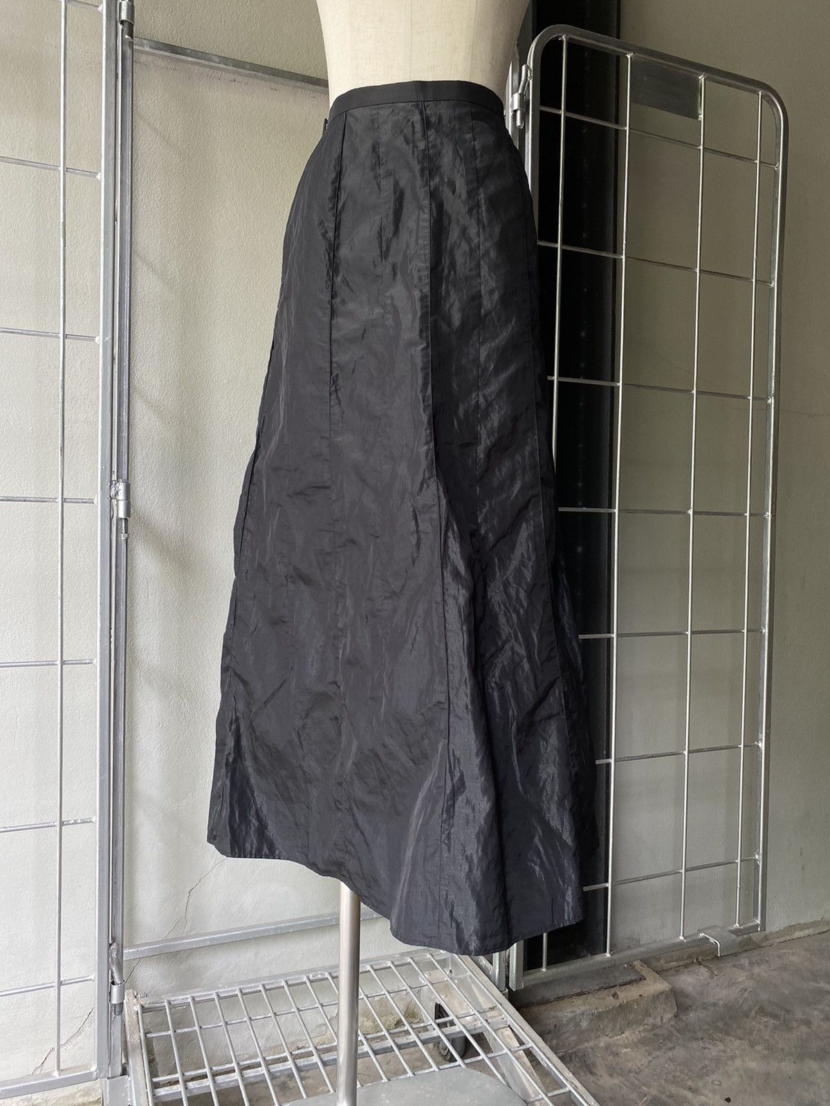 Hiroko Koshino Homme Hiroko Koshino black skirt Size 32" / US 10 / IT 46 - 17 Thumbnail