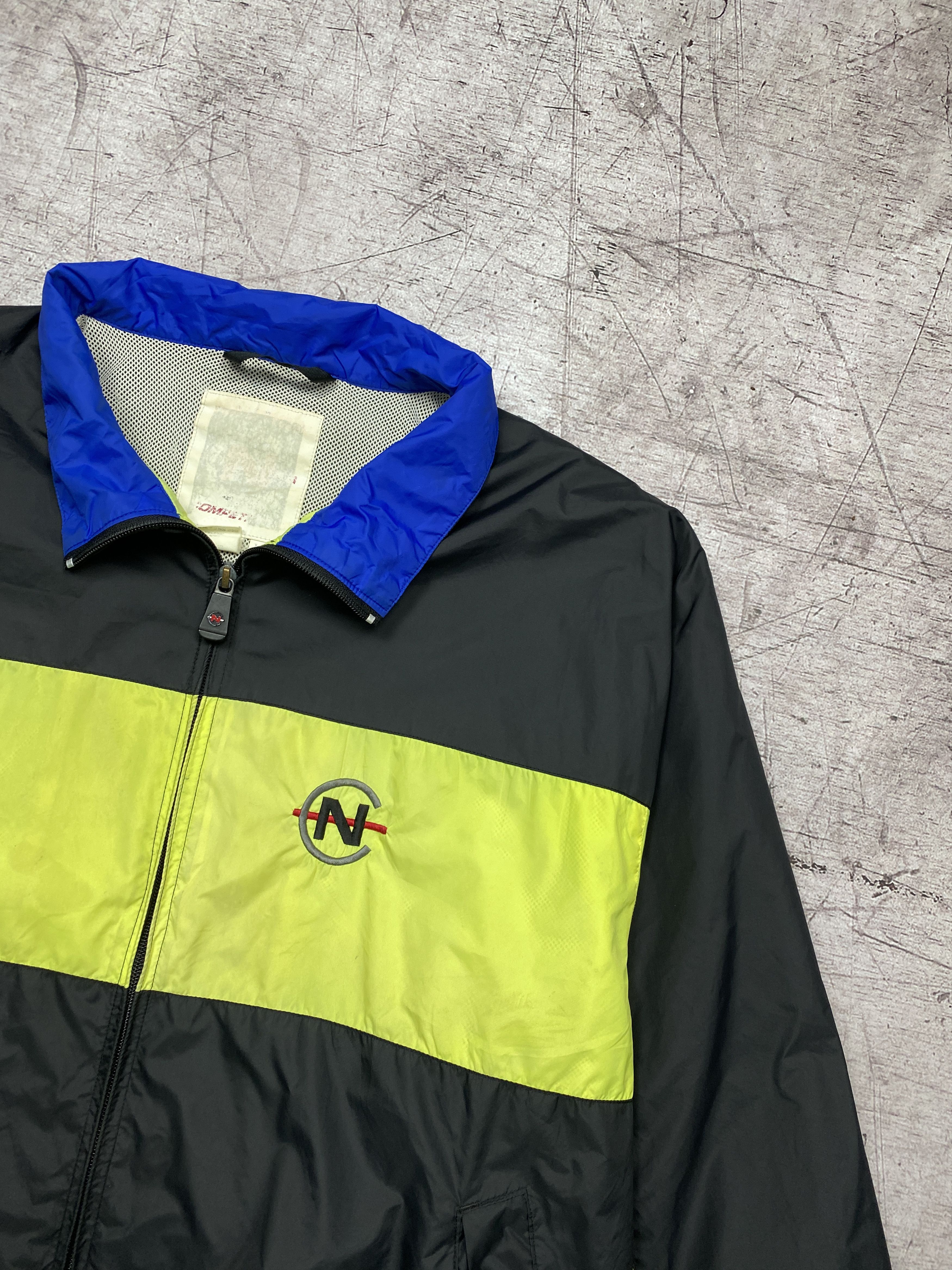 Nautica × Vintage Nautica Competition Vintage Mens Nylon Windbreaker Jacket Size US L / EU 52-54 / 3 - 7 Thumbnail