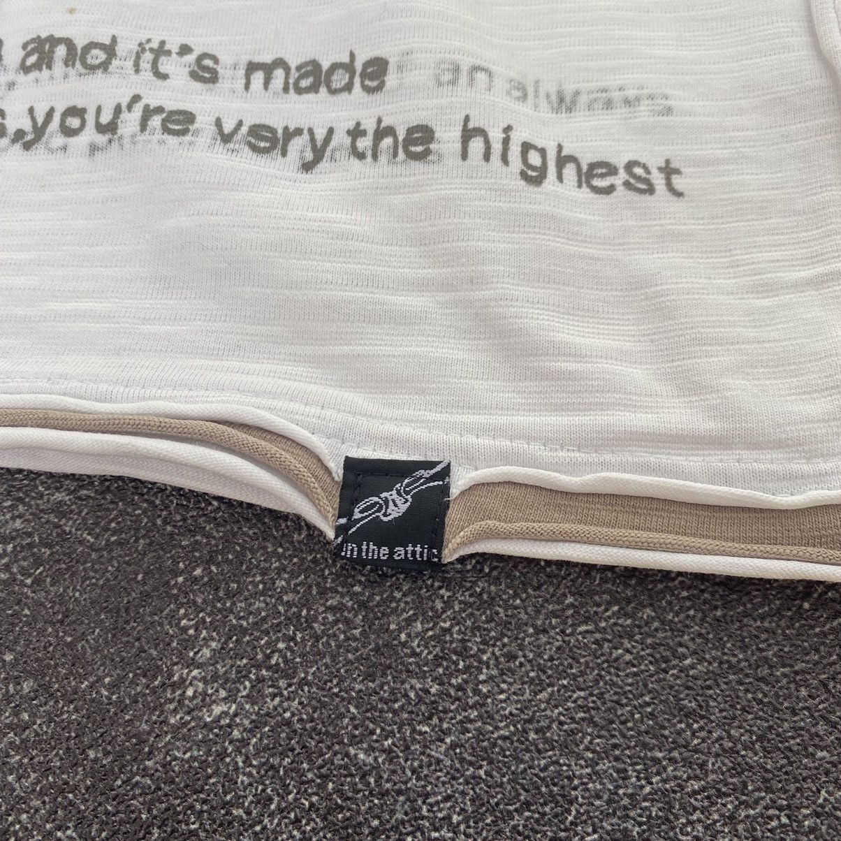 In The Attic Vintage In The Attic Reversible Double Layer Tee Size US L / EU 52-54 / 3 - 11 Thumbnail