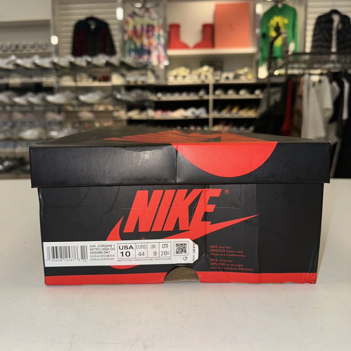 Jordan Brand Size 10 - Jordan 1 Retro OG High Royal Toe Size US 10 / EU 43 - 7 Thumbnail