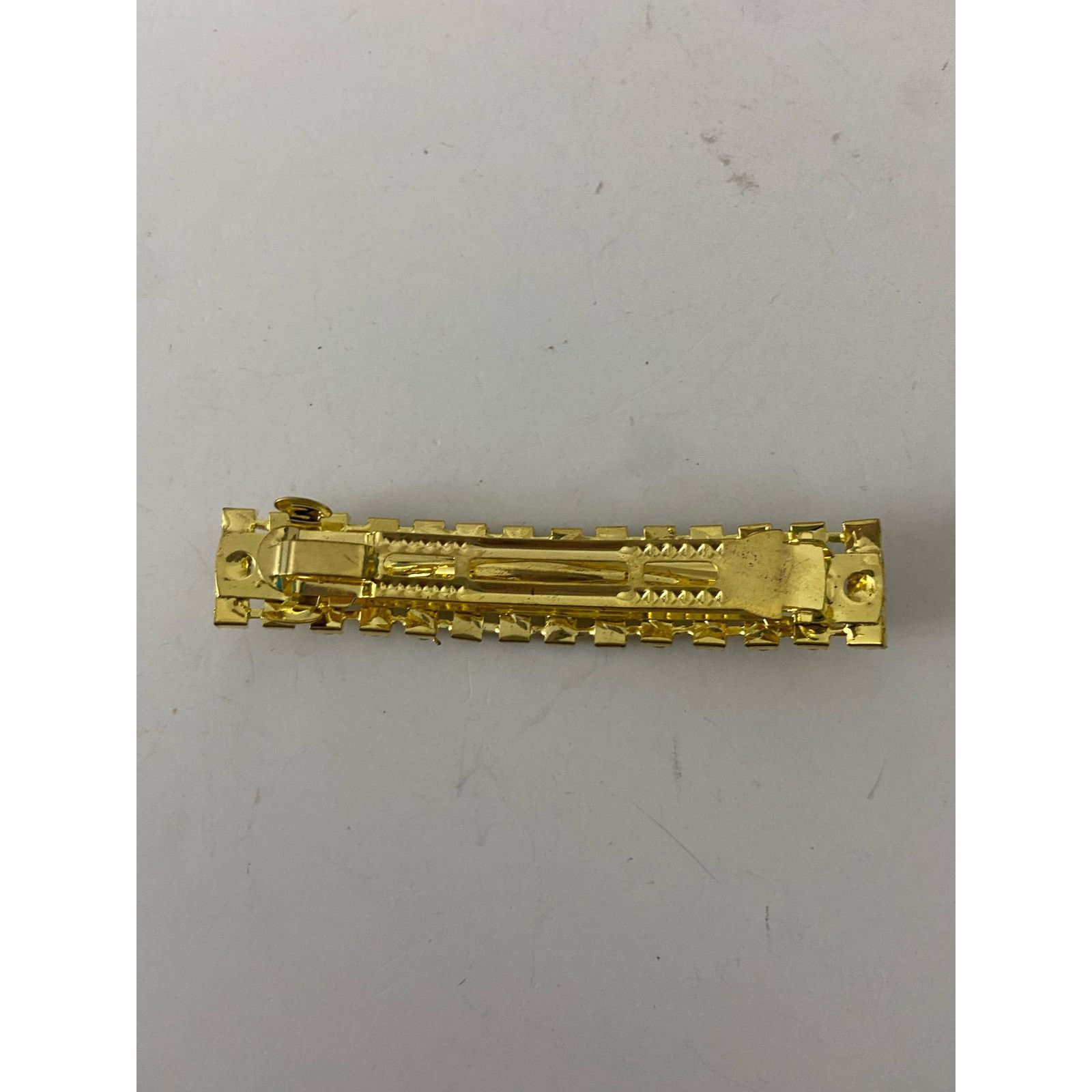 Other Shimmery rhinestone gold tone hair clip Size ONE SIZE - 8 Thumbnail