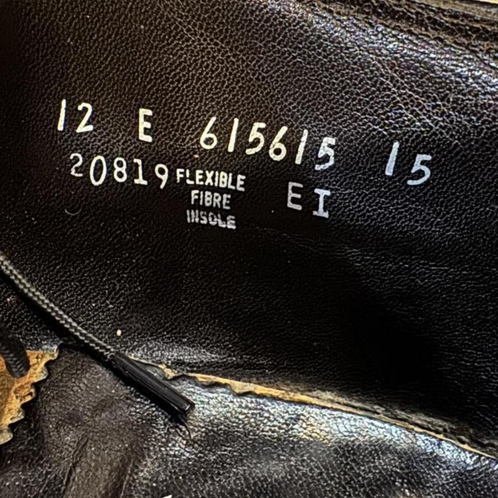Florsheim Vintage 80s Florsheim Imperial leather wingtip brogues shoes Size US 12 / EU 45 - 6 Thumbnail