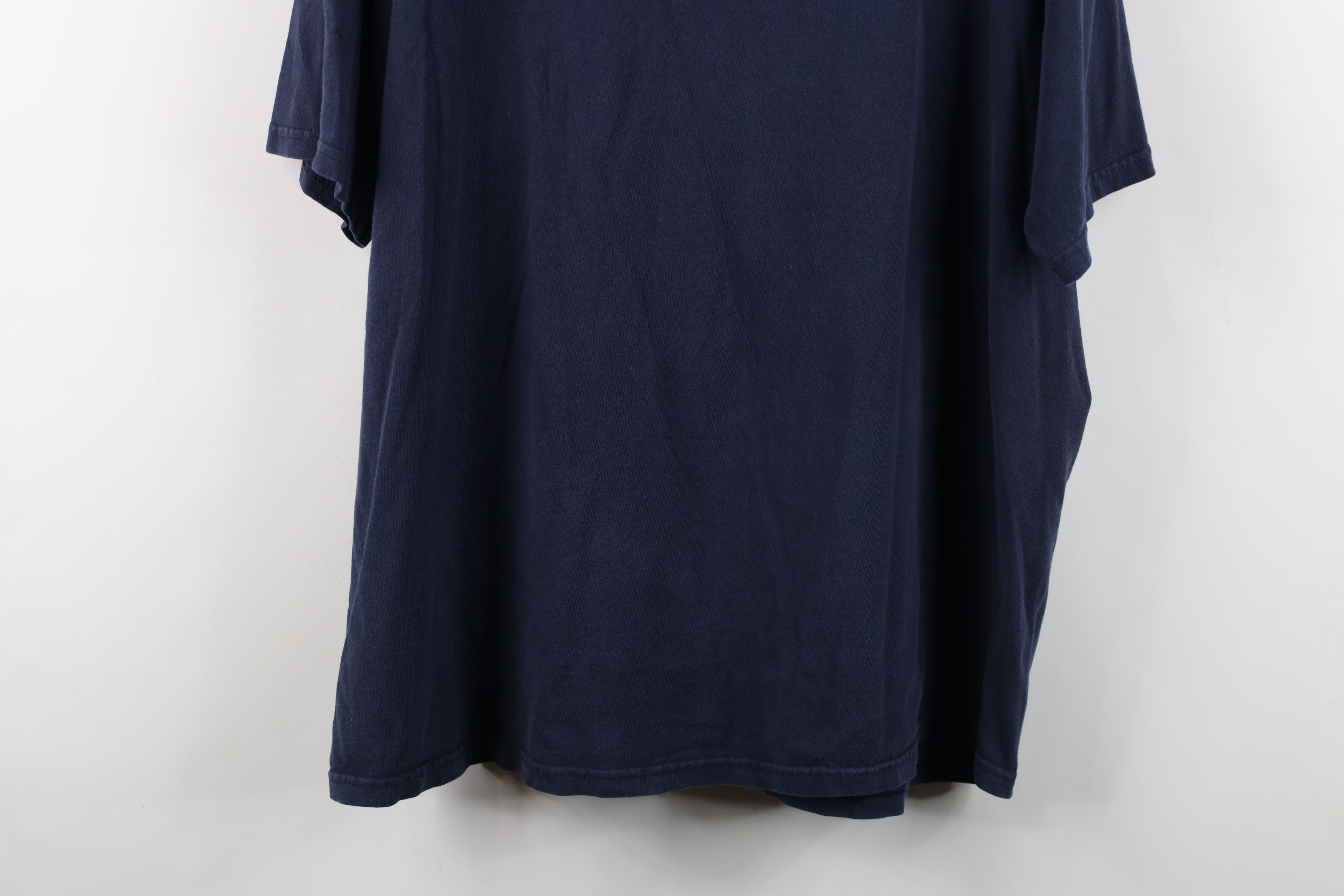 Vintage Vintage 90s Spell Out Notre Dame University T-Shirt Blue Size US XL / EU 56 / 4 - 14 Thumbnail