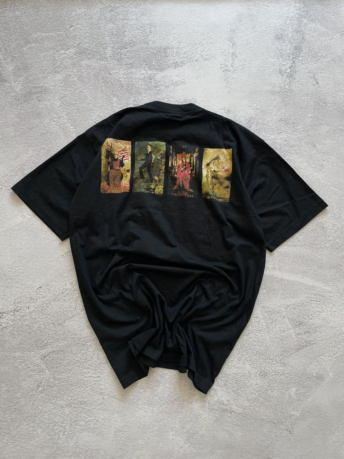 Marilyn Manson VINTAGE! T-Shirt Marilyn Manson 2000’s Death Tarot Wood Rare Size US XL / EU 56 / 4 - 6 Thumbnail