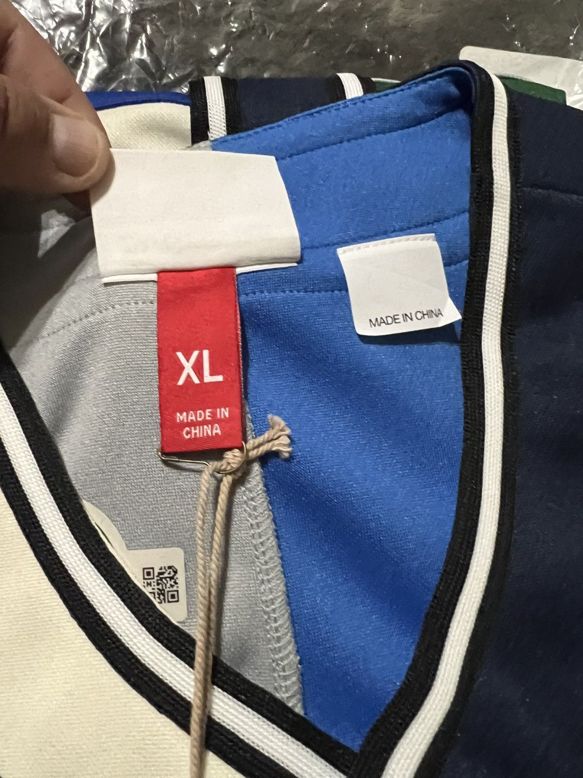 Supreme 🔥FW21 SUPREME PATCHWORK JERSEY MENS XL BRAND NEW🔥🔥 Size US XL / EU 56 / 4 - 10 Thumbnail