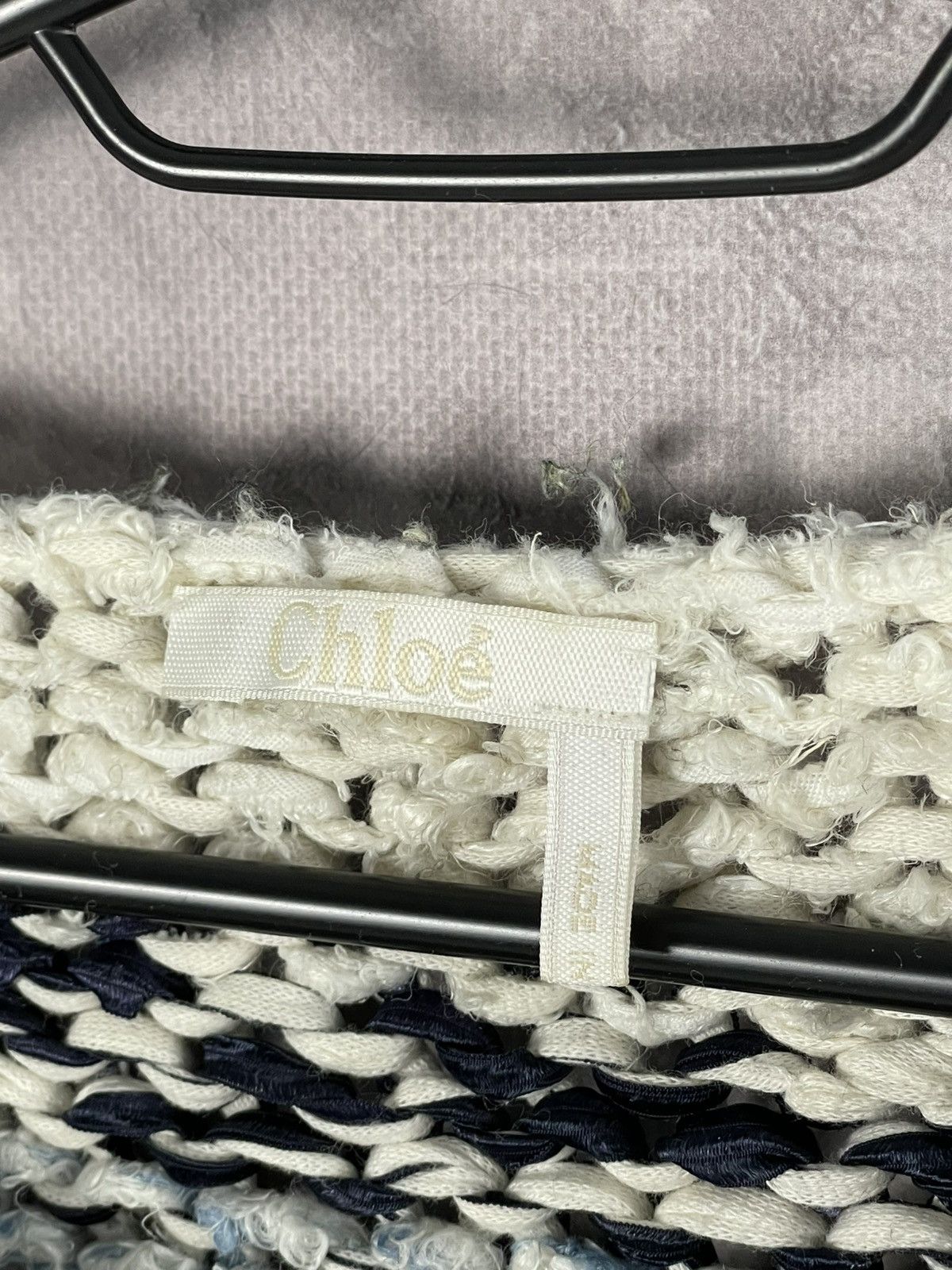 Chloe × See by Chloe Glamour Chloe Mohair Wool Oversized Sweater Size S / US 4 / IT 40 - 8 Thumbnail