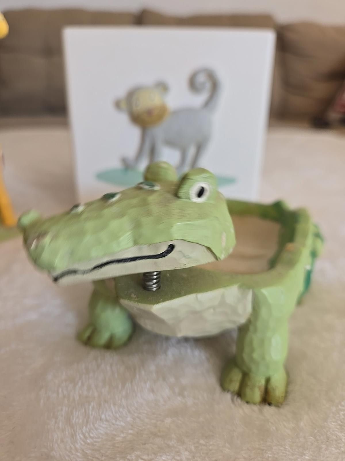 Jeff Hamilton Vtg Jenny Jeff Safari Zoo Bathroom Set, Tissue Box Soap Dish Size ONE SIZE - 7 Thumbnail