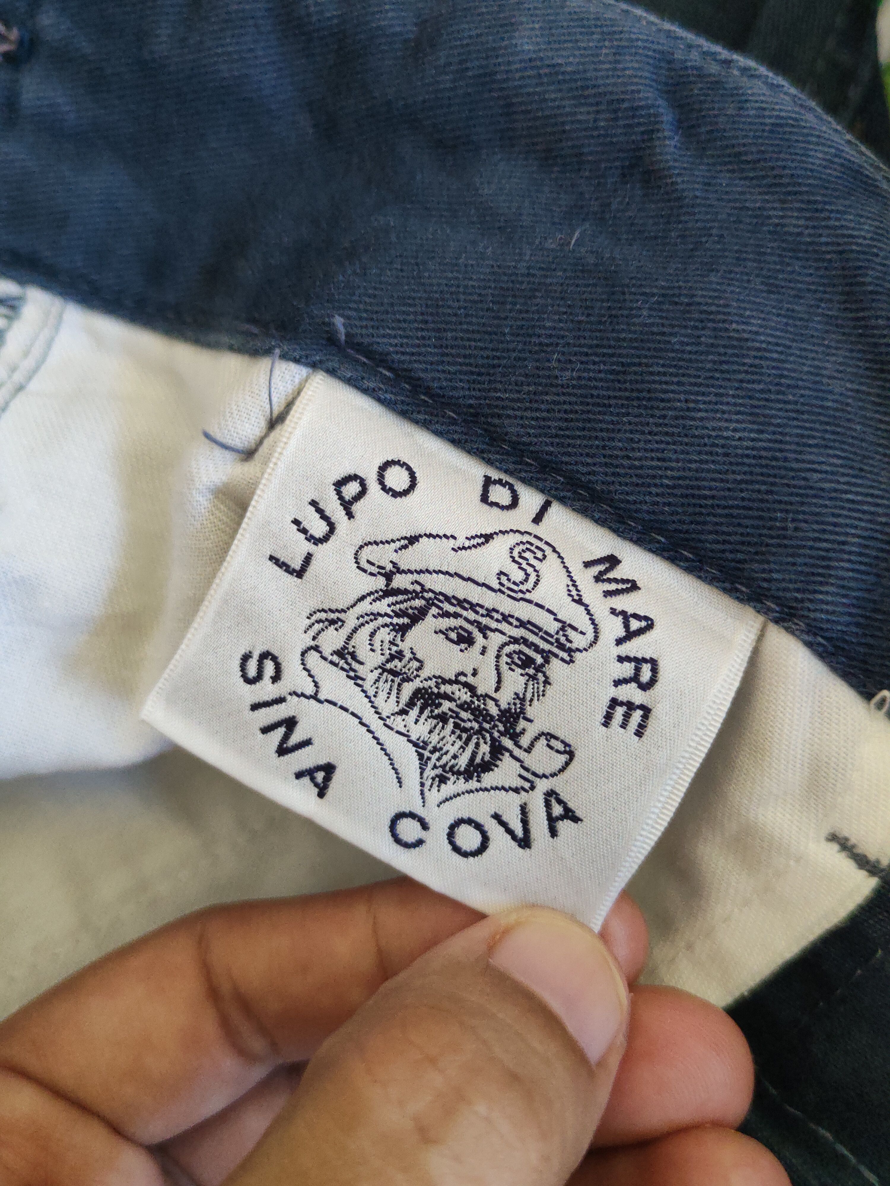 Japanese Brand Sina Cova Lupe di Mare Blue Multipocket Casual Pants #S1725 Size US 36 / EU 52 - 15 Thumbnail