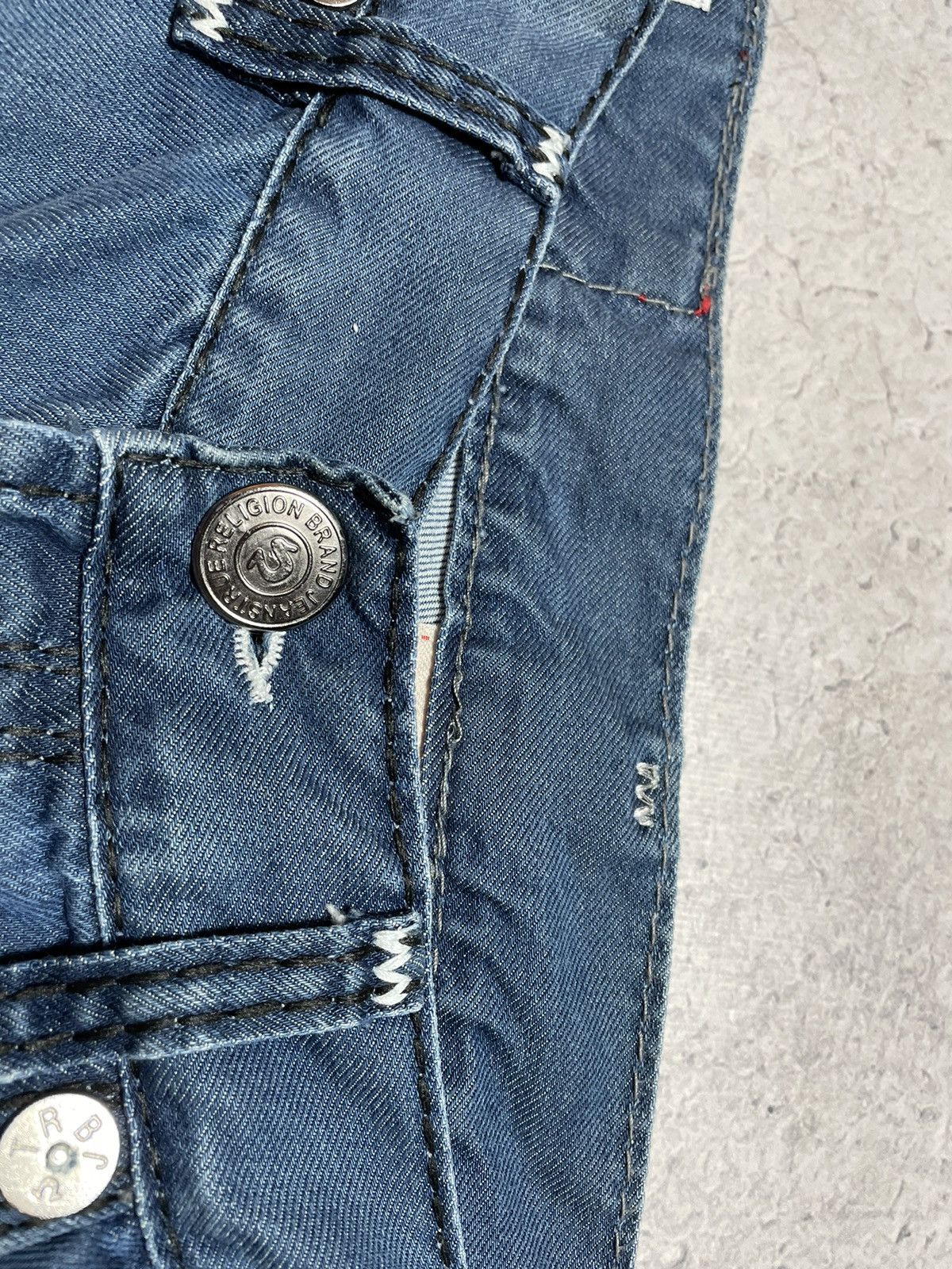 True Religion Vintage Baggy Jeans Denim True Religion Y2K Made In Usa Size US 36 / EU 52 - 6 Thumbnail
