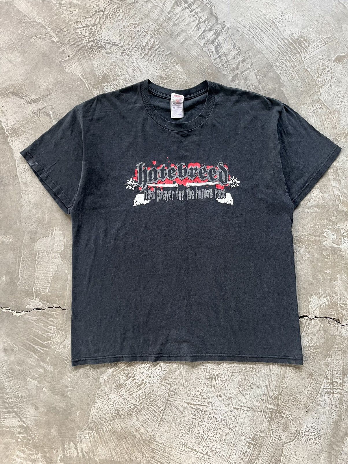 Band Tees × Vintage 2002 ' HATEBREED'PRAYER FORTHE HUMAN RACE Size US XL / EU 56 / 4 - 1 Thumbnail