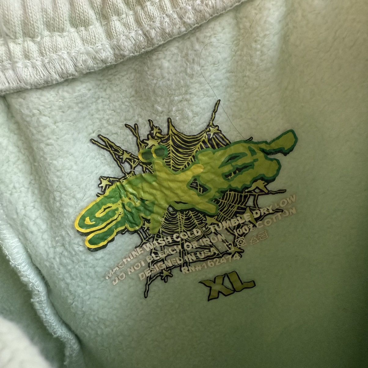 Sp5der Green Sp5der Sweatpants Size US 34 / EU 50 - 4 Thumbnail