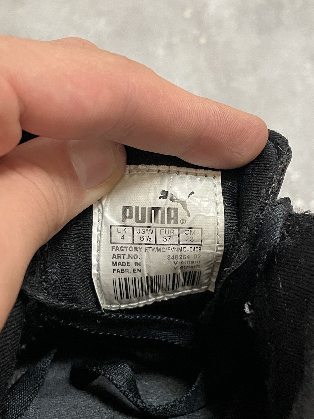 Puma Puma Y2K Big Cat Black-Pink Racing Flat Trainers Shoes Size US 7.5 / IT 37.5 - 17 Thumbnail