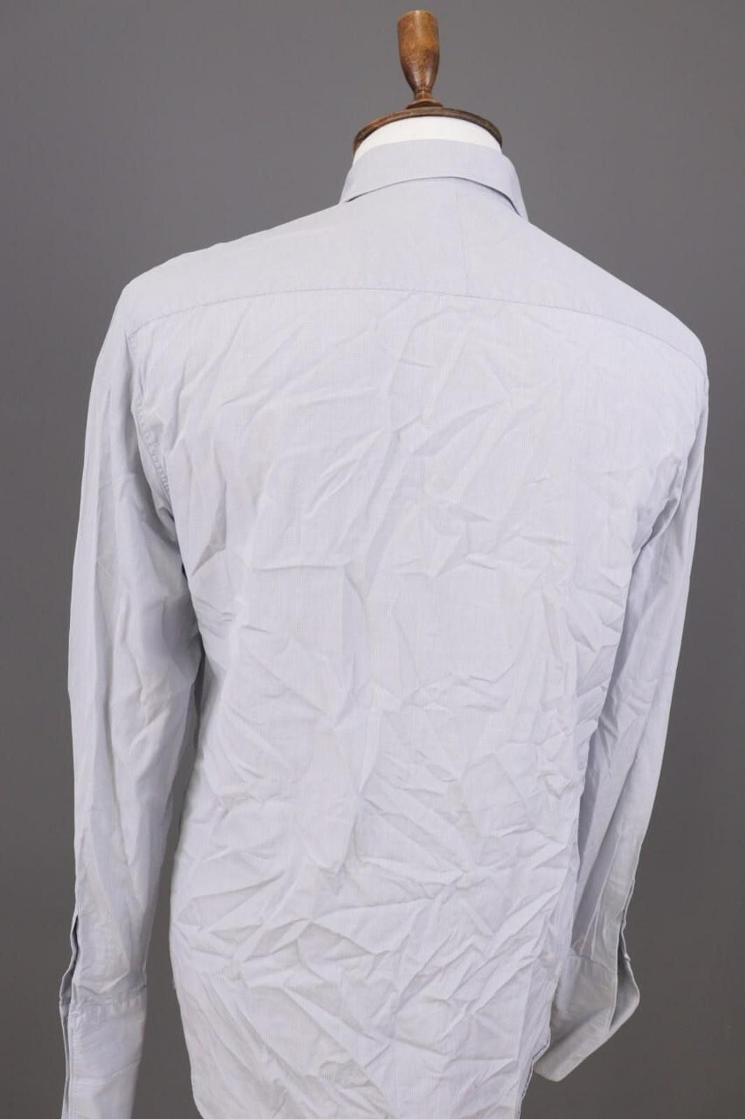 Gieves & Hawkes Gieves & Hawkes Gray Button Down Dress Shirt Size 41 / 16 Size US M / EU 48-50 / 2 - 10 Thumbnail