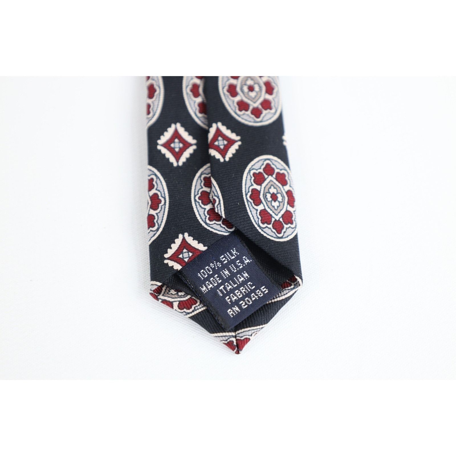 Vintage Vintage 90s Streetwear Geometric Diamond Neck Tie Necktie Size ONE SIZE - 4 Thumbnail