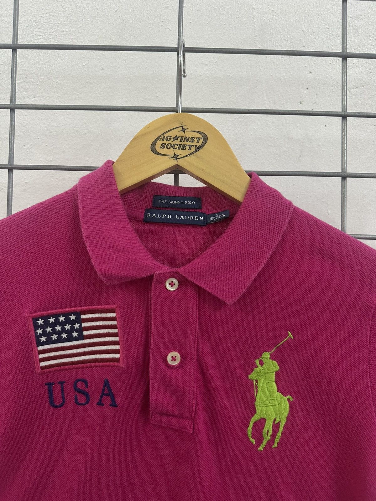 Ralph Lauren Rare And Beautiful Ralph Lauren The Skinny Polo USA Edition Size S / US 4 / IT 40 - 5 Thumbnail