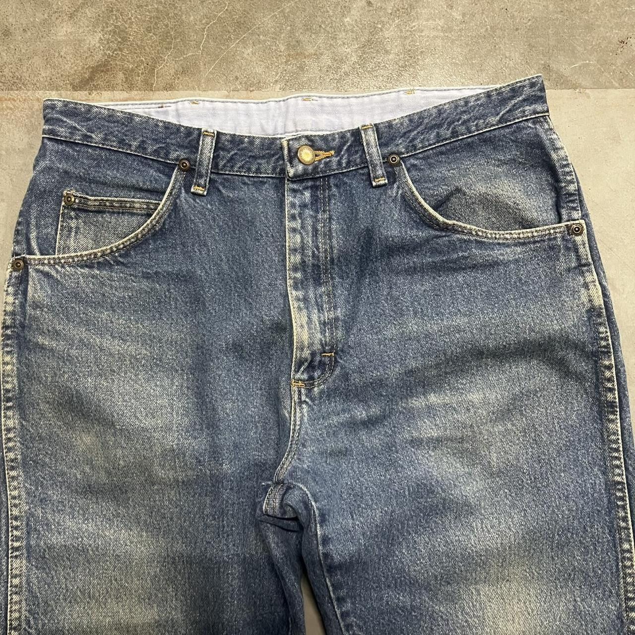 Vintage Crazy Vintage Y2K/2000s Workwear Streetwear Medium Wash Denim Jeans! Size US 34 / EU 50 - 4 Thumbnail