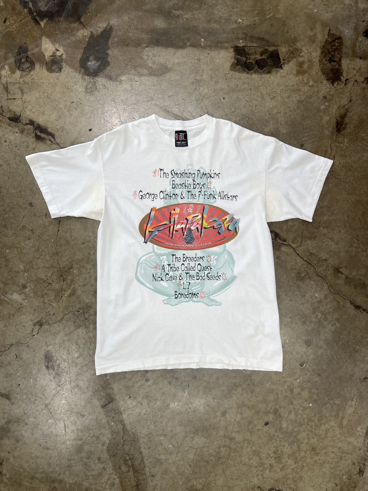 Band Tees Vintage 1994 Lollapalooza Smashing Pumpkins Festival Tee XL Size US XL / EU 56 / 4 - 2 Thumbnail