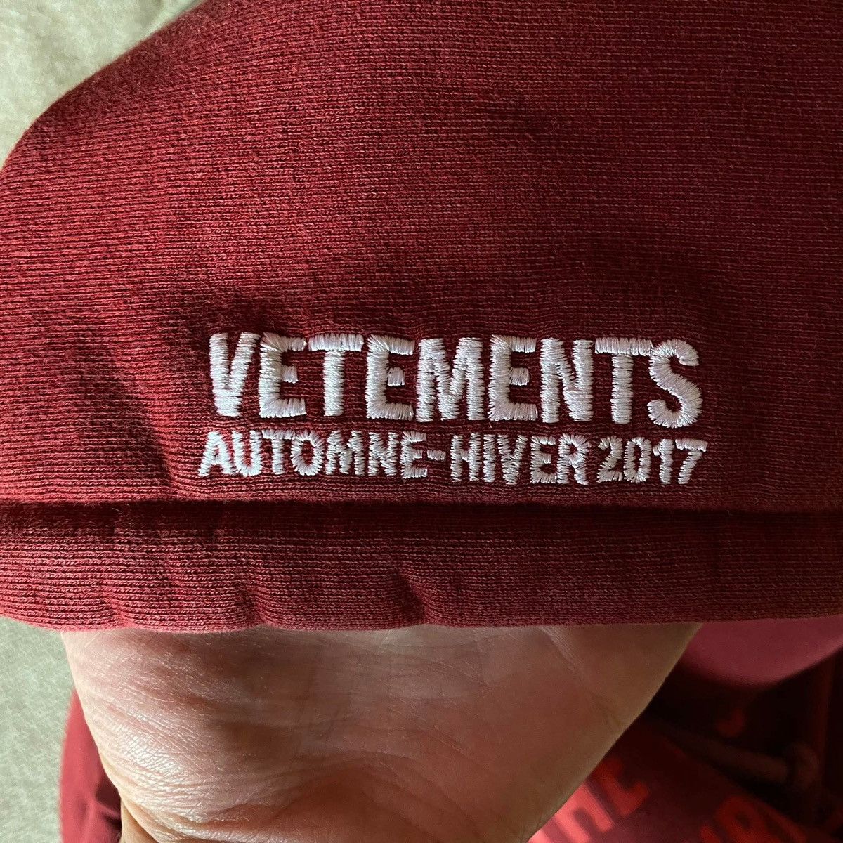 Vetements Vetements May The Bridges I Burn Light The Way Hoodie AW17 Size US S / EU 44-46 / 1 - 5 Thumbnail