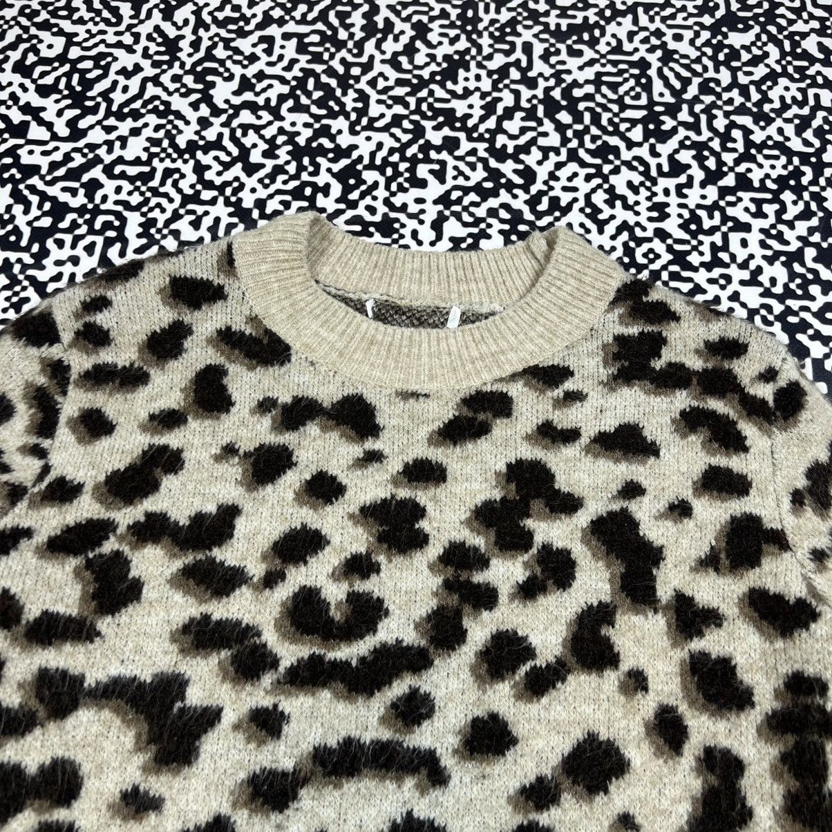 Japanese Brand Vintage Y2K Japanese Leopard Style Boxy Sweater 90s Size M / US 6-8 / IT 42-44 - 8 Thumbnail
