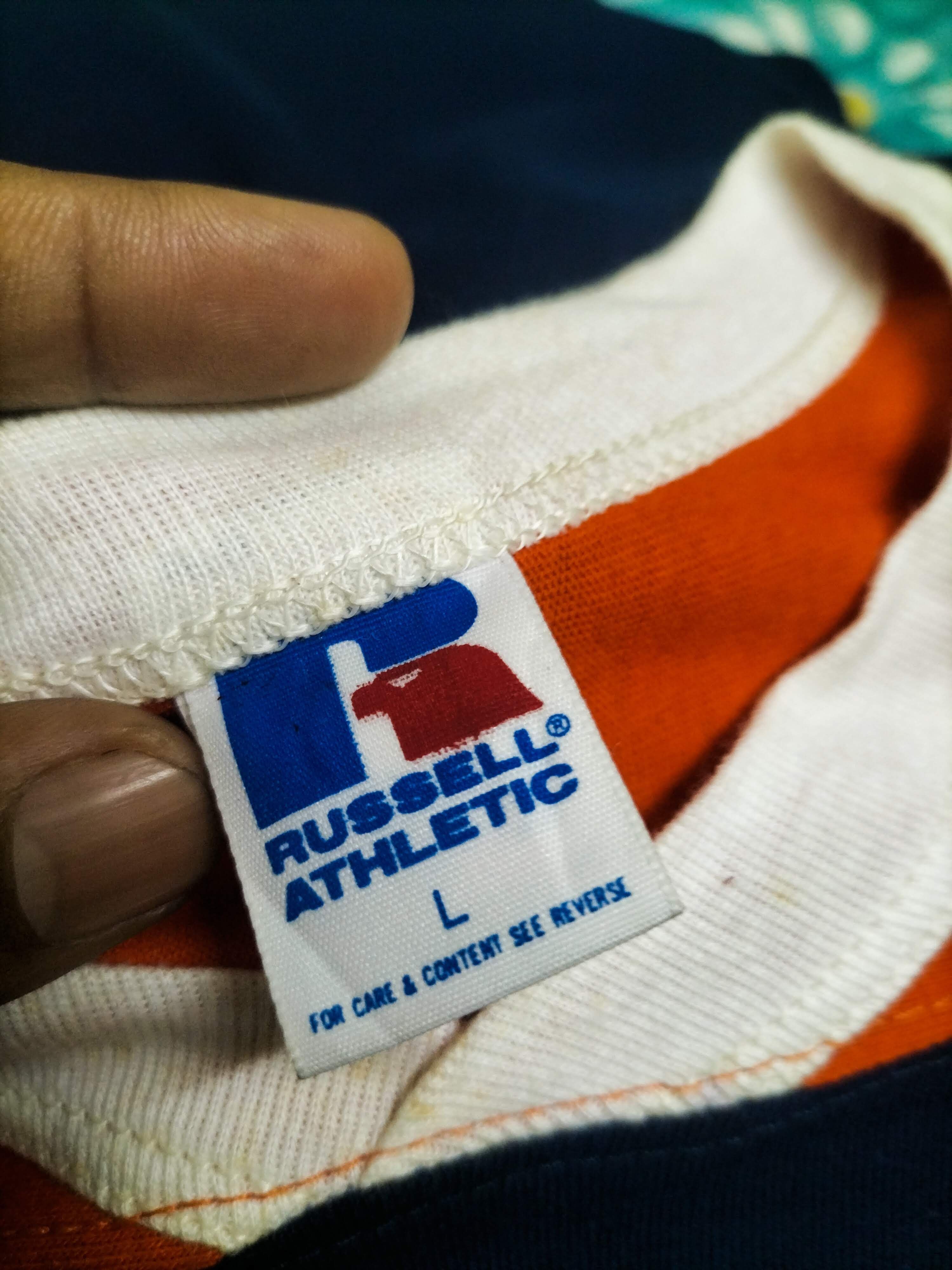 Russell Athletic Vintage 80's Russell athletic raglan tshirt Size US L / EU 52-54 / 3 - 4 Thumbnail